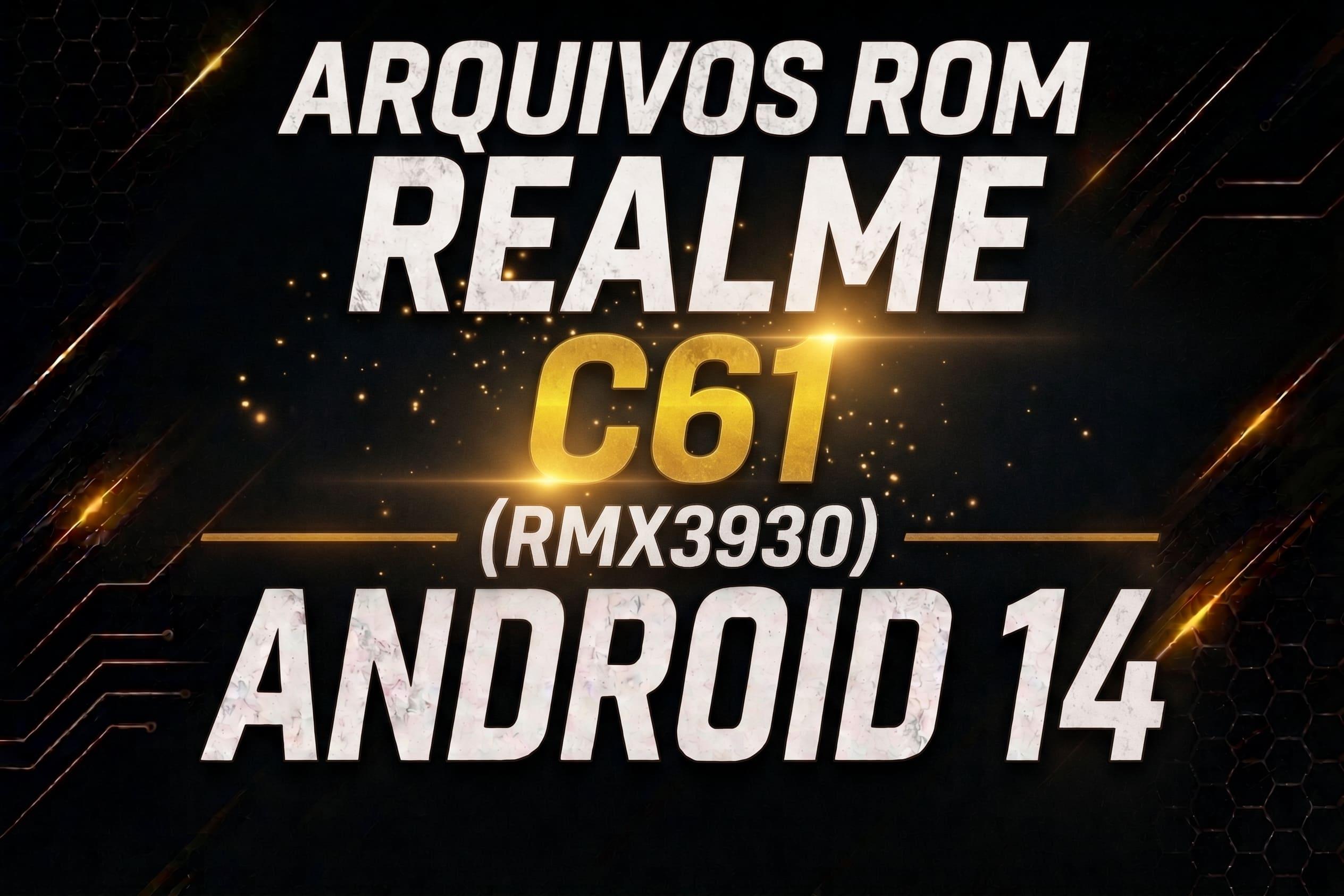 📂 ROM Realme C61 Android 14 (RMX3930)